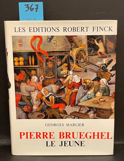 BRUEGHEL.- MARLIER (Georges). Pierre Brueghel le Jeune. Brux., Robert Finck, 1969,...