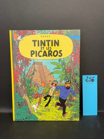 HERGÉ. Les Aventures de Tintin. Tintin et les Picaros. Tournai-Paris, Casterman,...