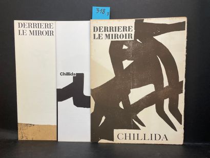 CHILLIDA.- "Derrière le Miroir". N° 90/91. P., Maeght, 1956, in-folio, en feuilles,...