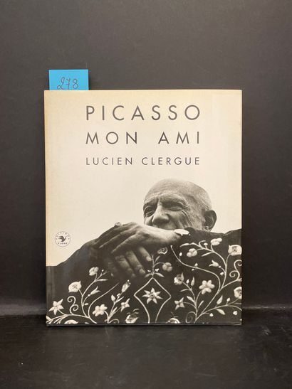 CLERGUE (Lucien). Picasso mon ami. P., Plume, 1993, 4°, 207 p., cart. édit., jaq....