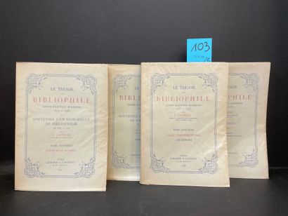 CARTERET (Léopold). Le Trésor du Bibliophile. Livres illustrés modernes 1875 à 1945...