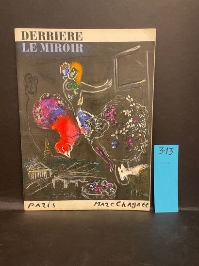 CHAGALL.- "Behind the Mirror". N° 66-67-68. Marc Chagall. Paris. P., Maeght, 1954,...