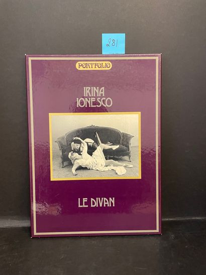 null IONESCO (Irina). Le Divan. S.l., Borderie, "Portfolio", 1981, in-folio, en feuilles,...