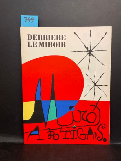 MIRO.- "Derrière le Miroir". N° 87-88-89. Miro et Artigas. P., Maeght, 1956, in-folio,...