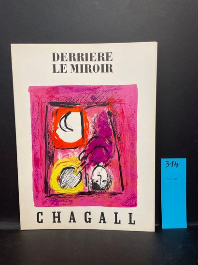 CHAGALL.- "Derrière le Miroir". N° 99/100. Marc Chagall. P., Maeght, 1957, in-folio,...