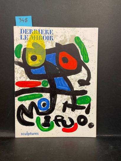 MIRO.- "Derrière le Miroir". N° 186. P., Maeght, 1970, in-folio, en feuilles, couv....
