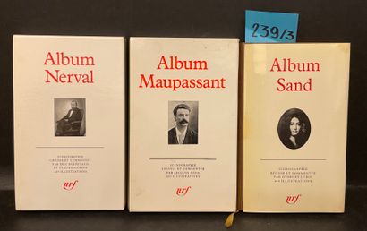 Album Maupassant. P., NRF, "Bibl. de la Pléiade", 1987, in-12, rel. édit., rhodoïd,...
