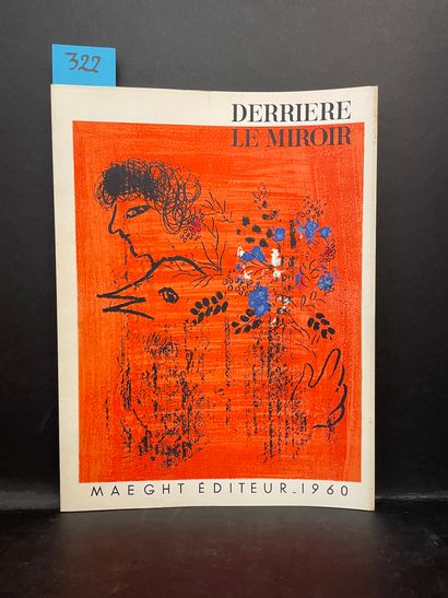 "Derrière le Miroir". N° 121/122. P., Maeght, 1960, in-folio, en feuilles, couv....