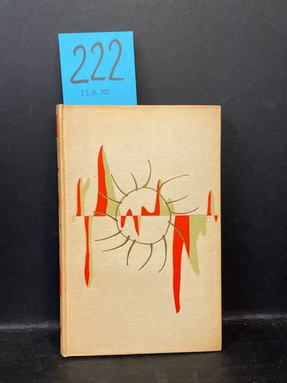 CAMUS (Albert). L'Etranger. P., Gallimard, 1953, in-12, cartonnage éditeur d'après...