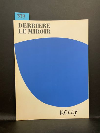 null KELLY.- "Derrière le Miroir". N° 110. P., Maeght, 1964, in-folio, en feuilles,...