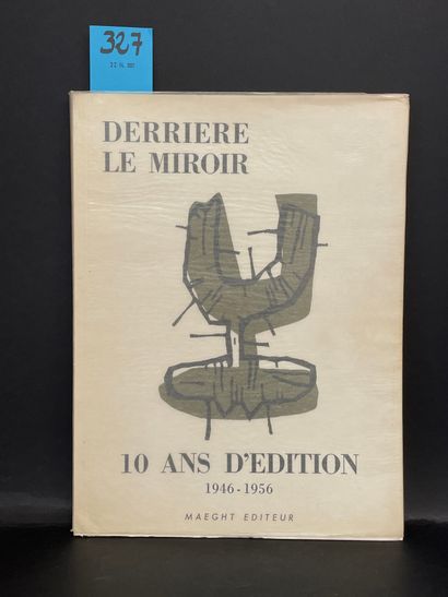 "Derrière le Miroir". N° 92/93. 10 ans d'édition 1946-1956. Catalogue général des...
