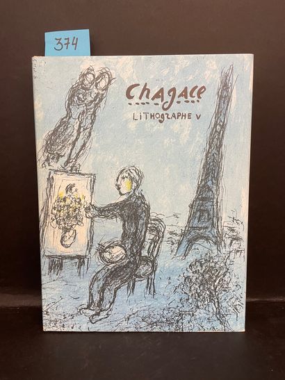 CHAGALL.- SORLIER (Charles). Chagall lithographe V, 1974-1979. Catalogue et notices...