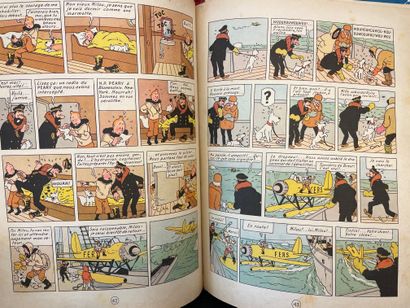 HERGÉ. Les Aventures de Tintin. L’Etoile mystérieuse. Tournai-Paris, Casterman, (1943),...