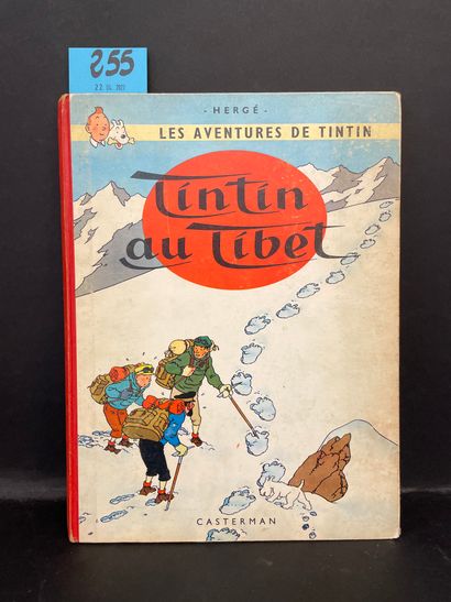 HERGÉ. Les Aventures de Tintin. Tintin au Tibet. Tournai-Paris, Casterman, 1960,...