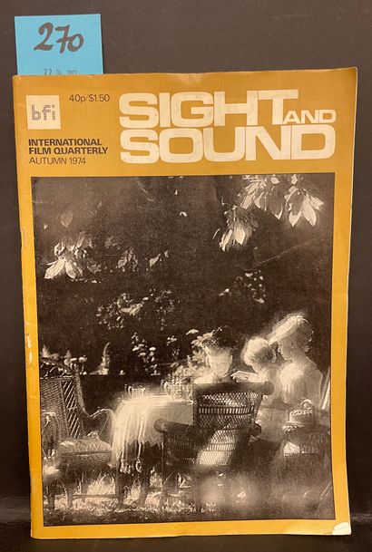 null La revue de cinéma de référence.- "Sight and Sound". The International Film...