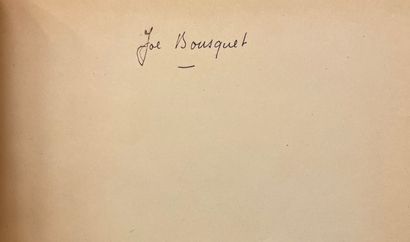 null [BOUSQUET, Joë].La Fiancée du vent.Carcassonne, [L'Auteur], Impr. Polère, [1928],...