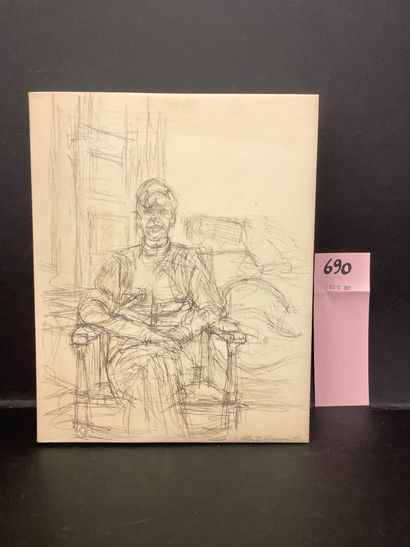 null LARRONDE (Olivier). Nothing is order. Drawings by Alberto Giacometti (31 full...