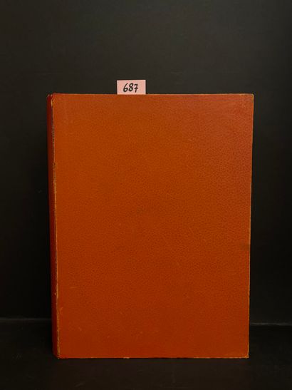 null 考尔德、克拉维、科林、达利、拉比斯、皮尼翁的石版画。20个寓言故事。让-卡苏的序言。P., C. de Acevedo, 1966, in-folio,...