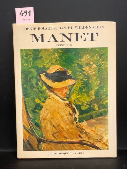 null MANET - ROUART (D.), WILDENSTEIN (D.). Edouard Manet. Catalogue raisonné. Volume...