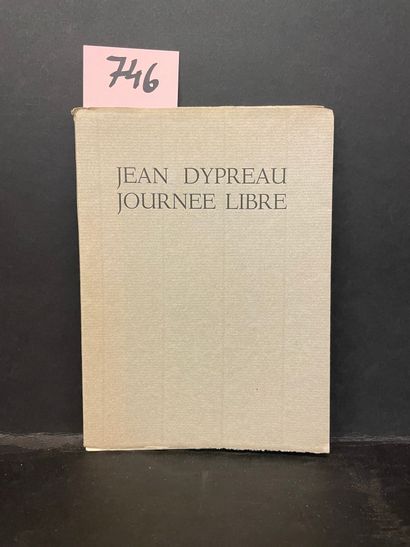MELS.- DYPREAU (Jean). Free day. Frontispiece by René Mels (original black engraving)....