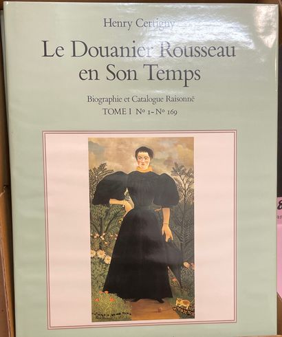 null CERTIGNY (H.). The Douanier Rousseau in his time. Biography and catalogue raisonné....