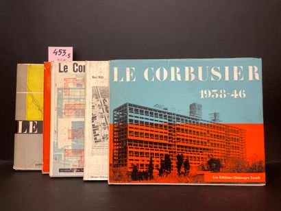 null Le Corbusier - Boesigner (W.).勒-柯布西耶。完整的作品。1、1910-1929年（1948年，第5版）.2、1929-1934年（1952年，第5版）.3、1934-1938年（1953年，第5版，由Max...