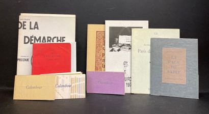 null Editions du Fourneau.- Ensemble d'une vingtaine de volumes publiés entre 1978...