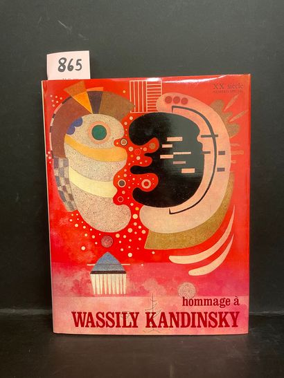 "Verve". 向瓦西里-康定斯基（Wassily Kandinsky）致敬。特刊不包括在订阅中。P., XXe siècle, 1974, 4°, ed. card,...