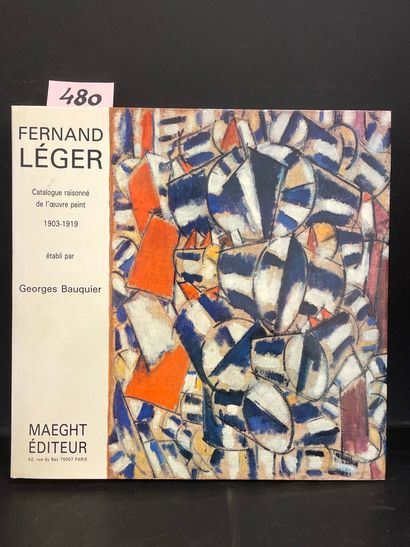 null Leger - Bauquier (G.)。费尔南-莱热。1903-1919年目录》。绘画作品的目录说明。P., Maeght, 1990, 4° square,...