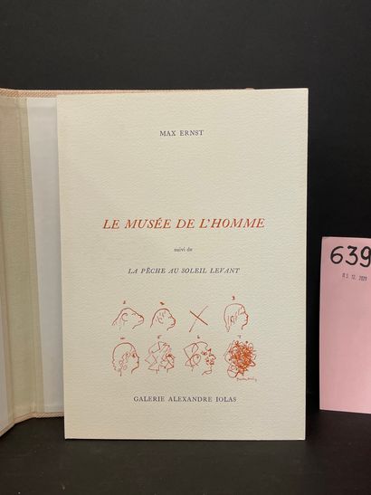 null Ex. de tête orné de 2 gravures originales de Max Ernst.- ERNST (Max). Le Musée...
