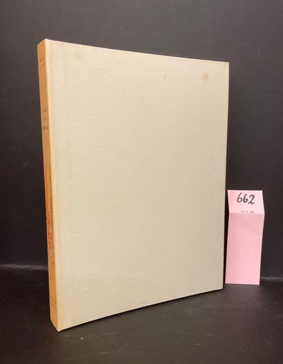 GOERG.- POE (Edgar). L'Ange du bizarre后面还有其他故事。爱德华-戈尔格的蚀刻版画。P.，Saunier，1947年，4°，单张，填充封面，文件夹和滑套。限量编号275份，采用Arches...