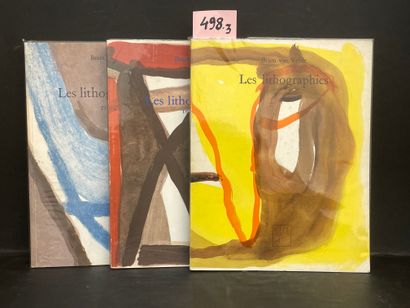 VAN VELDE.- Bram van Velde. Les Lithographies. 1. 1923-1973.- 2. 1974-1978.- 3. 1979-1981....