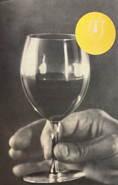 null 尼古拉1929年的目录。P., Impr. Draeger, 1929, 8°小册子，23页，黑色封面，有红色和金色插图。尼古拉葡萄酒的第三份目录，以黑色和金色印刷和插图，包括4幅整页的日蚀图。完整的第一张传单粘贴在黑色康森纸上："Les...