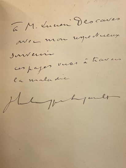 SOUPAULT (Philippe). Westwego. Poem 1917-1922. P., Librairie Six, 1922, 8° booklet,...