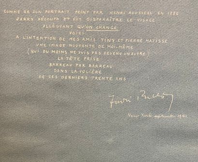 TANGUY.- BRETON (André). Volière. N.Y., Pierre Matisse, 1963, 4°, en feuilles, couv....