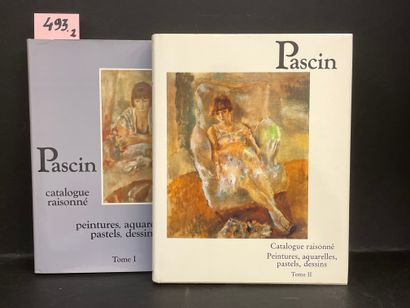 null pascin - hemin (Y.), krohg (G.), perls (K.), rambert (A.)。帕斯金。目录》。绘画、水彩画、粉彩画、素描。第一卷和第二卷。P.,...