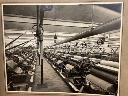 null Usines de Verviers (ca 1910).- Album de photographies présentant les usines...