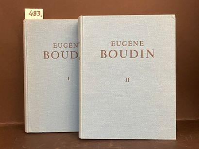null BOUDIN.- SCHMIT (R.). Eugène Boudin 1824-1898. P., L'Auteur, 1973 (1984 pour...