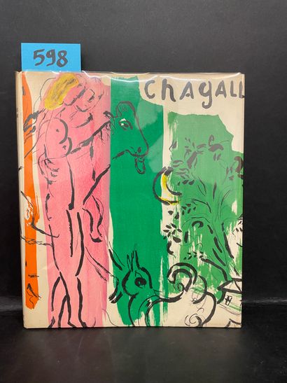 CHAGALL.- LASSAIGNE (Jacques). Chagall. P., Maeght, 1957, 8° carré, 177 p., br.,...