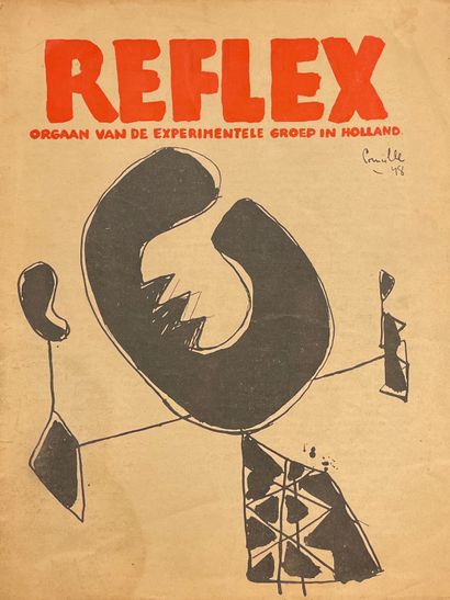 "Reflex". Orgaan van de experimentele groep in Holland. N° 1. Complet des 4 lithographies...
