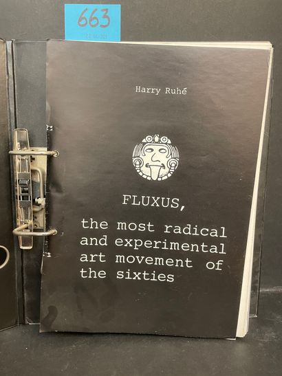 null FLUXUS.- RUHE (Harry). Fluxus, the most radical and experimental art movement...