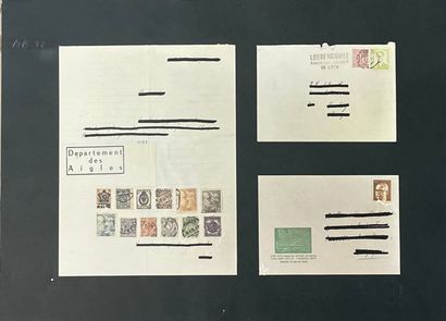 BROODTHAERS (Marcel). 公开信（1972年）。四色板印在厚纸上，用白粉笔注明日期和签名。位于Kasterlee的Rijkscentrum Frans...