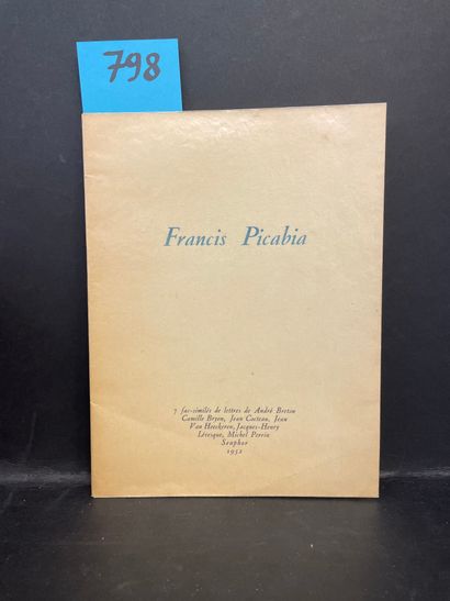PICABIA.- 15 toiles récentes de Francis Picabia. Exposition. P., Galerie Colette...