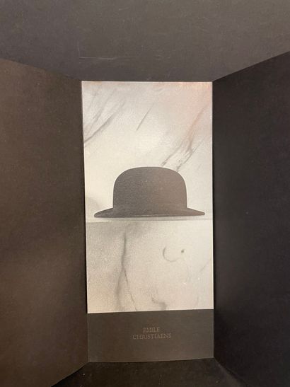BROODTHAERS (Marcel). Invitation card for the exhibition of Emile Christiaens at...
