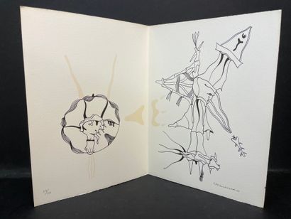 CAMACHO.- ARRABAL (Fernando). 
Rêves d'insectes. Illustrations de Jorge Camacho....