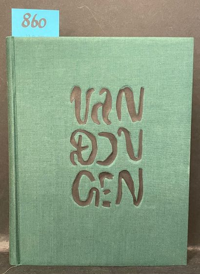 null 
VAN DONGEN.- DES COURIERES (Ed.). Van Dongen. P., Floury, 1925, 4°, bradel...