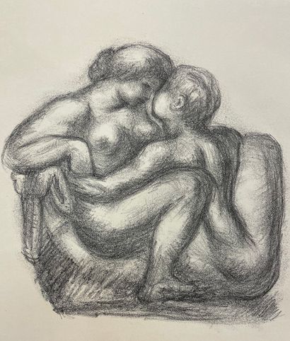MAILLOL.- LONGUS. 
Dialogues des courtisanes. P., Pierre Bricage, 1948, in-folio,...