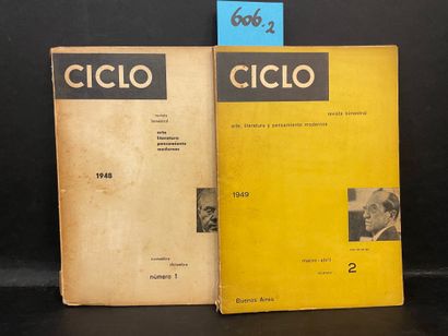 null 
"Ciclo". Revista bimestral. Arte, literatura y pensamiento modernos. N° 1 et...