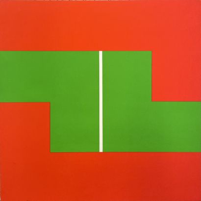 Abstraction géométrique.- Meeting of 7 serigraphs of various artists (70s). Various...