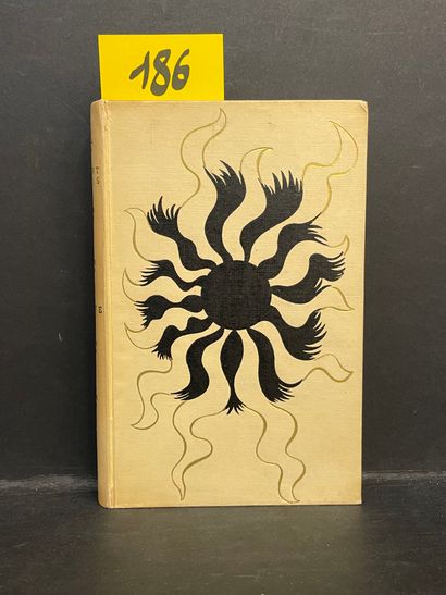 CAMUS (Albert). La Peste.P., NRF, 1951, in-12, 出版商根据Mario Prassinos的设计制作的漫画（书脊略微变色，头部有斑）。1/1050份，牛皮纸印刷。NRF纸质书中最抢手的书目之一（Huret,...